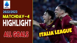 All GOALS HIGHLIGHTS Seri A Italian League Matchday 4, Juventus and Roma WIN