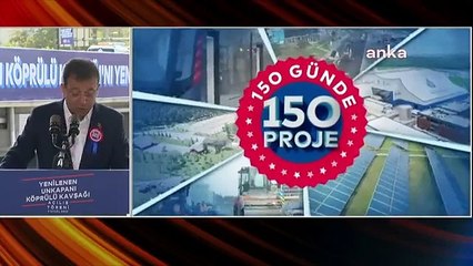 İBB Başkanı İmamoğlu: 150 günlük maratonumuzda 3 büyük metro hattını hizmete açacağız