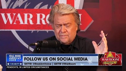 Steve Bannon: "MAGA forces are kicking your A*S" that’s exactly correct!