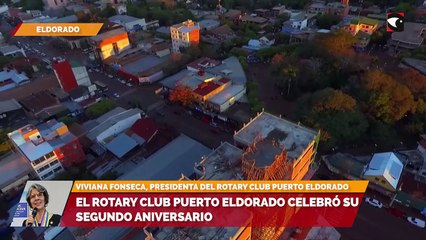 EL Rotary Club Puerto Eldorado celebró su segundo aniversario