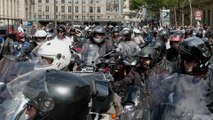 « On va écarter les banlieusards », les motards manifestent contre le stationnement payant des deux roues