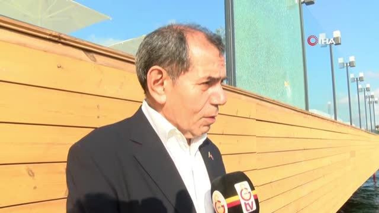 Dursun Özbek: "Dün TFF, bugün Galatasaray Adası, kişilerin demek ki Türk sporuyla bir sorunları var"