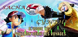 Sacha VS Cynthia | POKEMON JOURNEYS 123 VOSTFR | UNE MASTERCLASS