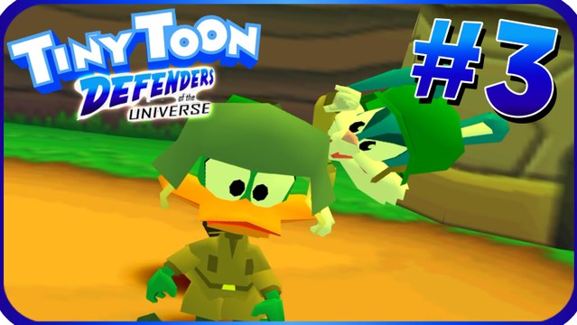 Tiny Toon Adventures: Defenders of the Universe Walkthrough Part 3 (PS2)