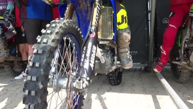 AFYONKARAHİSAR - Dünya Kadınlar Motokros Şampiyonası'nın ilk yarışı yapıldı