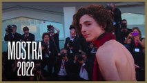 Timothée Chalamet, Chloé Sevigny et Taylor Russell - Tapis Rouge BONES AND ALL - Mostra 2022