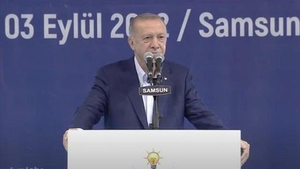 Cumhurbaşkanı Erdoğan aşkın tanımını yaptı, salonda uğultu koptu