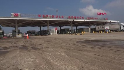 KAPIKULE'DE SULAR ÇEKİLDİ, İŞLEMLER NORMALE DÖNDÜ