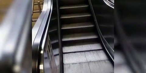 Yürüyen merdivenin çıkardığı ses sosyal medyada gündem oldu: Maşallah İBB çalışıyor