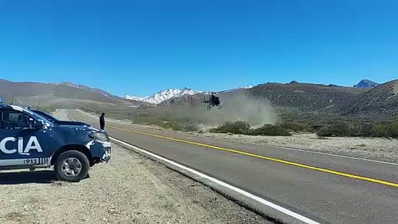 helicoptero hallazgo cuerpo