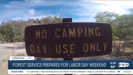 Activities available in Kern's mountains this Labor Day weekend