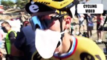 Primoz Roglic Reacts To Dropping Remco Evenepoel At Vuelta a Espana