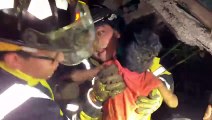 Imágenes fuertes: Impresionantes videos del rescate de los menores soterrados