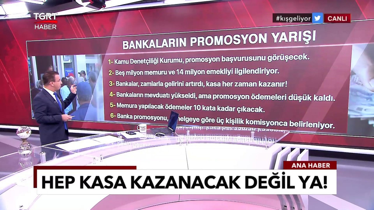 KDK'dan Promosyon Hamlesi! Bankaların Yarışıyla İlgili Kritik Görüşme - TGRT Ana Haber
