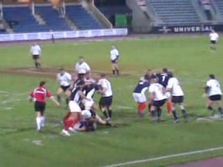 Rugby Marine - Navy séquence de jeu (1)