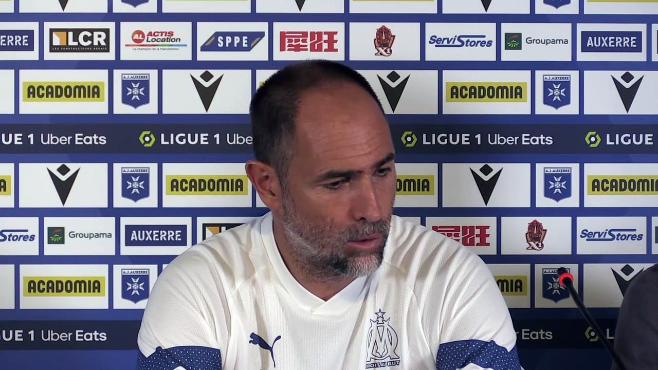 AJA-OM : Igor Tudor "je n'aime pas le terme turn-over"