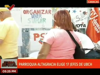 Descargar video: En la parroquia Altagracia de Caracas serán elegidos 17 jefes y jefas de UBCH