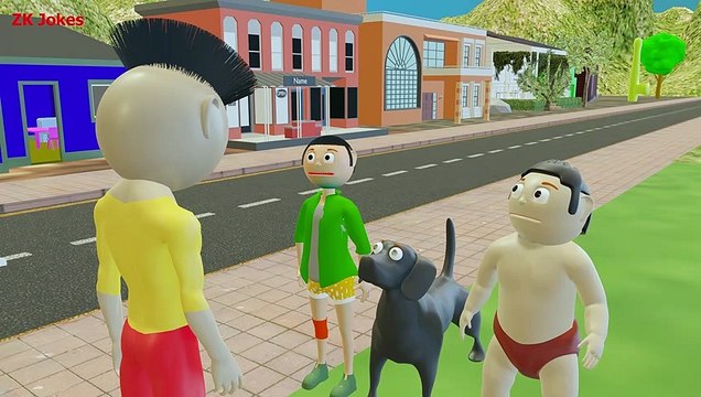 Burger Ka Damal | ZK Jokes | Jokes | Desi Comedy Video | CS bisht vines | Cartoon Videos | Comedy