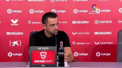 SEVILLA 0-BARCELONA 3 | XAVI, rueda de PRENSA | AS