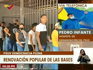 En más de 14 mil centros electorales se están seleccionando 10 personas, para dirigir las UBCH