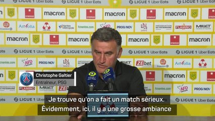6e j. - Galtier : "Neymar a bien accepté d'être remplaçant"