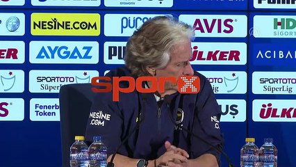 Jorge Jesus: "Ligin seviyesine şaşırdım"