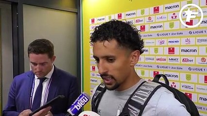 Marquinhos bluffé par Lionel Messi