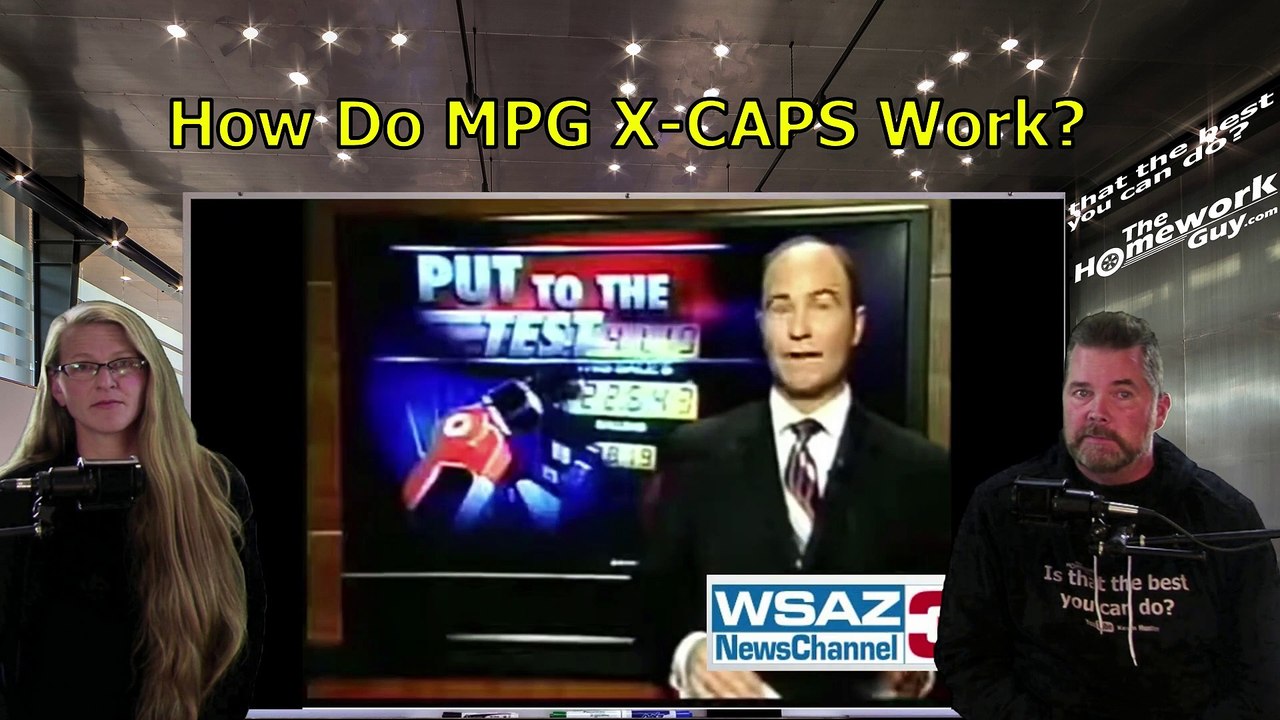MPG Xtreme (Fuel Economy) XCap: How it Works: Channel 3 Investigates, The  Homework Guy, Kevin Hunter - video Dailymotion