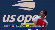 Alcaraz sets up US Open clash with former champ Cilic by beating Brooksby