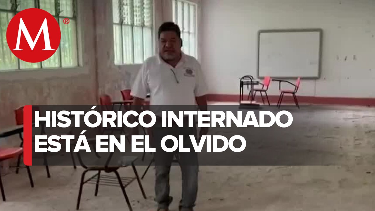 Piden apoyo para restaurar escuela en el abandono en Oaxaca