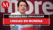 Delgado se reúne con líderes de Morena en Edomex previo a elección de dirigencia estatal