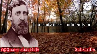 Henry David Thoreau quotes which are to be knownto young for improvement _quotes__Saying about Life