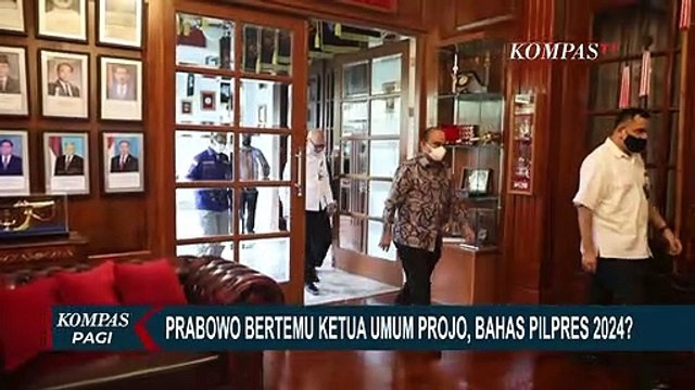 Menhan Prabowo dan Ketum Projo BUdi Arie Bertemu Empat Mata, Apakah Bahas Soal Pemilu 2024?!