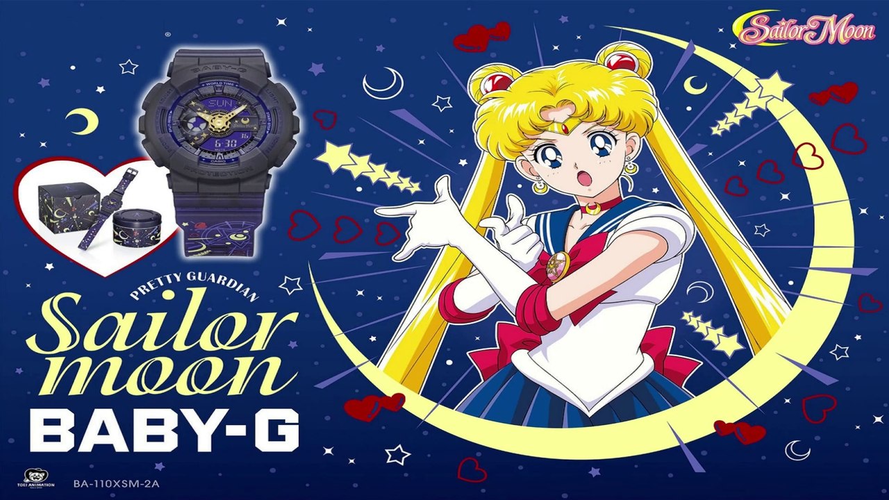 SAILOR MOON x BABY-G - Which Sailor Guardian are you?