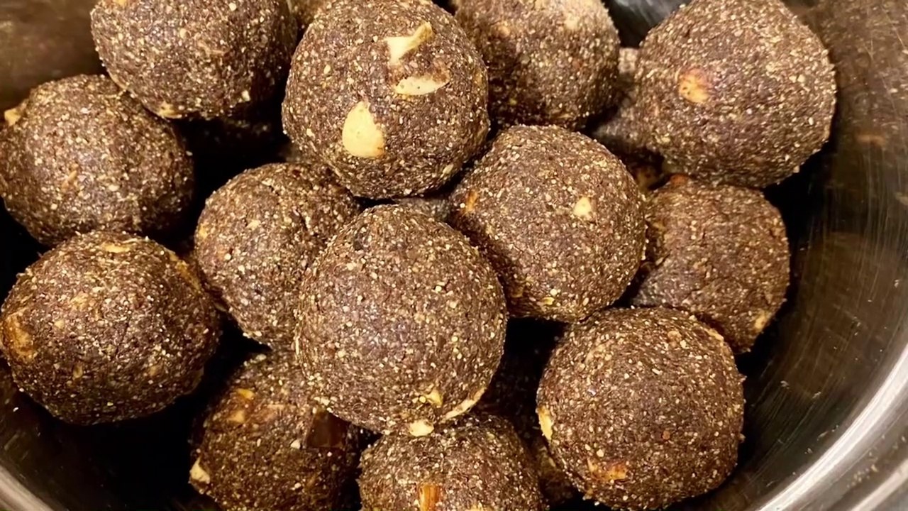 अलसी के लड्डू _ How to make Flax Seed Ladoo _ Fasting food