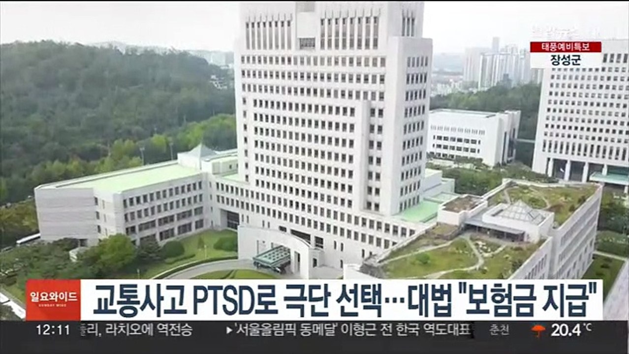 교통사고 PTSD로 극단 선택…대법 "보험금 지급"