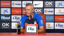 Las palabras de Javier Aguirre