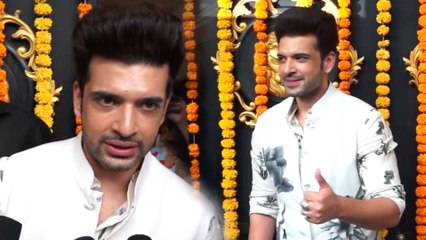 एकता कपूर के घर गणपति भगवान का आशीर्वाद लेने पहुंचे करण कुंद्रा