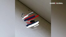 Örümcekten sineğe ters kelepçe kamerada