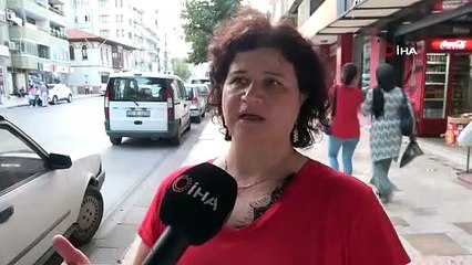 Market reyonunda unutulan telefonu el çabukluğuyla saniyeler içerisinde böyle çaldı