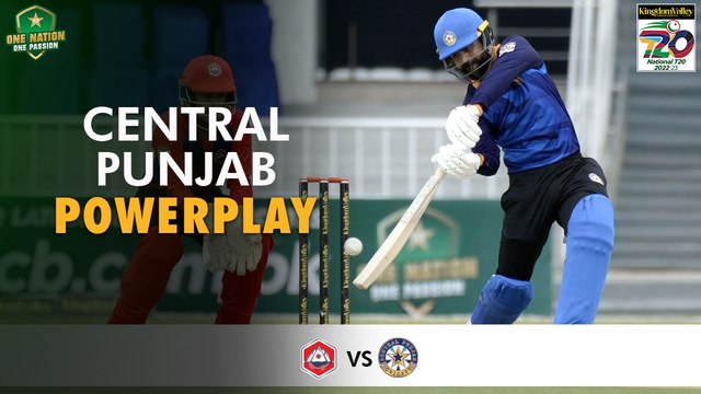 2nd Innings Powerplay | Central Punjab vs Northern | Match 9 | National T20 2022 | PCB | MS2T