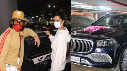 Deepika Padukone-Ranveer Singh ने खरीदी करोड़ो की Mercedes, Car की photos हुई viral! FilmiBeat