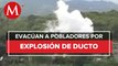 En Querétaro, reportan explosión de toma clandestina de gas LP