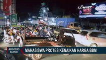 Aksi Demo Mahasiswa yang Protes Kenaikan Harga BBM