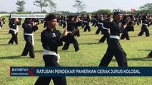 Ratusan Pendekar Pamerkan Gerak Jurus Kolosal