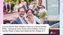 Mathilde de Belgique coquette en robe verte : mariage grandiose en Normandie pour son frère Charles-Henri