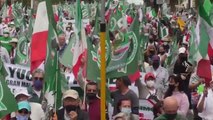 Cientos de manifestantes salen a las calles en México para protestar contra López Obrador