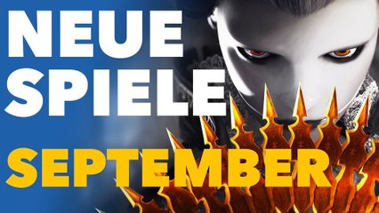 Neue Spiele im September - Vorschau-Video für PC und Konsolen
