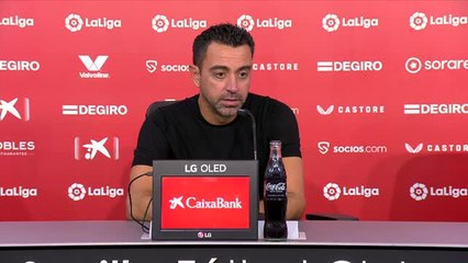 Xavi: "La portería a cero nos da mucha seguridad"