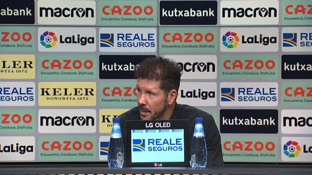 Simeone reconoce que a este Atlético le falta contundencia